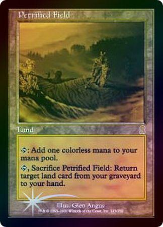 MTG【石化した原野/Petrified Field】foil ODY MTG【石化した原野/Petrified Field】foil ODY Petrified Field