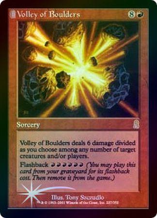 Volley of Boulders Foil Odyssey Foil Singles Volley of Boulders Foil Odyssey Foil Singles