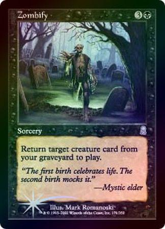 Zombify Foil Odyssey Foil Singles Zombify Foil Odyssey Foil Singles