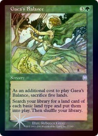 Gaea s Balance Foil Gaea s Balance Foil