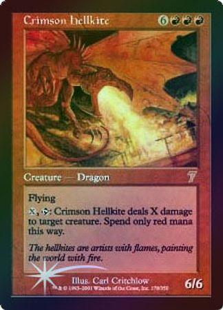 Crimson Hellkite Foil MTG 7th Edition Foil Singles Crimson Hellkite Foil MTG 7th Edition Foil Singles