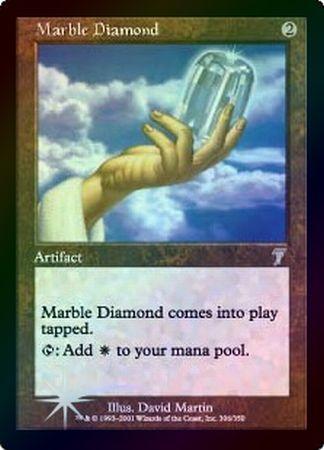 Marble Diamond Foil MTG 7th Edition Foil Singles Marble Diamond Foil MTG 7th Edition Foil Singles