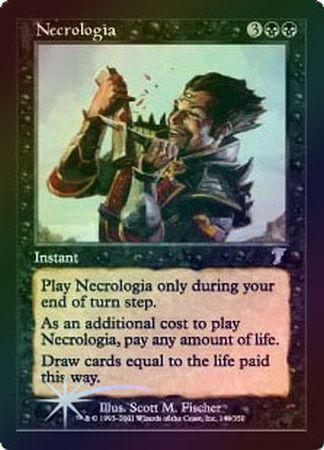 Necrologia Foil MTG 7th Edition Foil Singles Necrologia Foil MTG 7th Edition Foil Singles