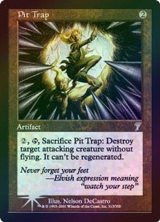 Pit Trap Foil MTG 7th Edition Foil Singles Pit Trap Foil MTG 7th Edition Foil Singles