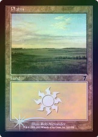 Plains 343 Foil Plains 343 Foil