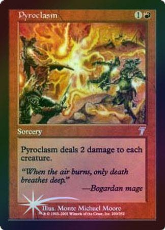 Pyroclasm Foil MTG 7th Edition Foil Singles Pyroclasm Foil MTG 7th Edition Foil Singles