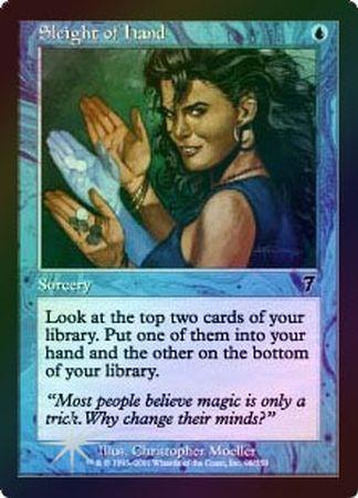 1x FOIL SLEIGHT OF HAND Ultimate Masters MTG M/NM 