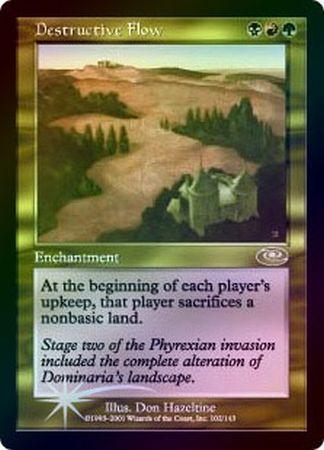 Destructive Flow Foil Planeshift Foil Singles Destructive Flow Foil Planeshift Foil Singles