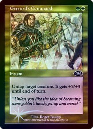 Gerrard s Command Foil Gerrard s Command Foil