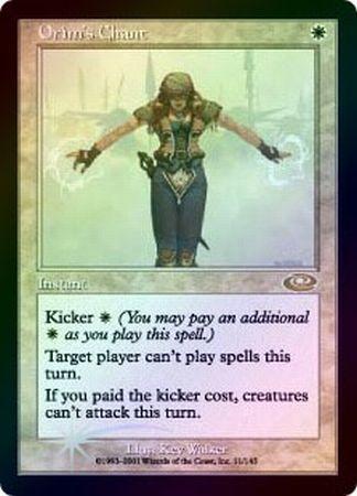 Orim s Chant Foil Planeshift Foil Singles Orim s Chant Foil Planeshift Foil Singles