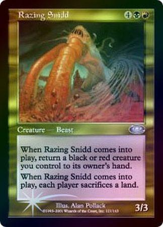 Razing Snidd Foil Planeshift Foil Singles Razing Snidd Foil Planeshift Foil Singles