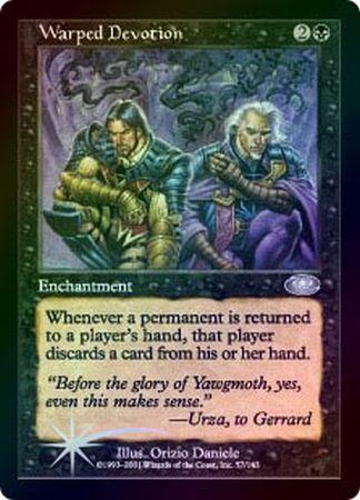 Warped Devotion Foil Planeshift Foil Singles Warped Devotion Foil Planeshift Foil Singles