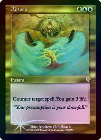 Absorb Foil Invasion Foil Singles Absorb Foil Invasion Foil Singles