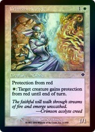 Crimson Acolyte Foil Crimson Acolyte Foil