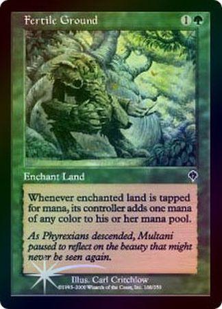 Fertile Ground Foil Invasion Foil Singles Fertile Ground Foil Invasion Foil Singles