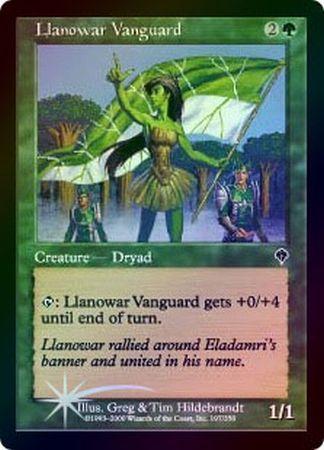Llanowar Vanguard Foil Llanowar Vanguard Foil