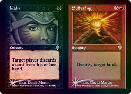 Pain Suffering Foil Invasion Foil Singles Pain Suffering Foil Invasion Foil Singles