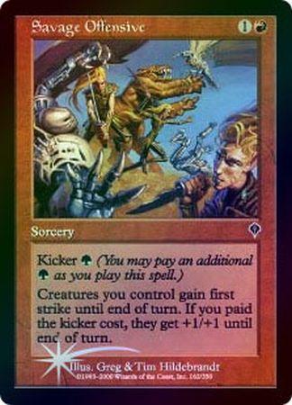 Savage Offensive Foil Invasion Foil Singles Savage Offensive Foil Invasion Foil Singles