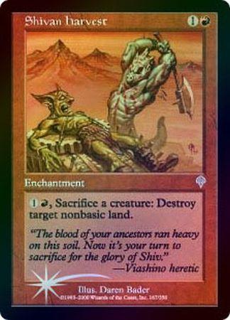 Shivan Harvest Foil Shivan Harvest Foil