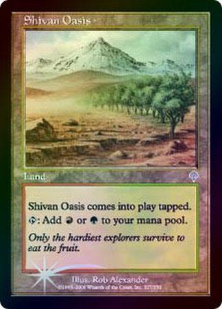 Shivan Oasis Foil Invasion Foil Singles Shivan Oasis Foil Invasion Foil Singles