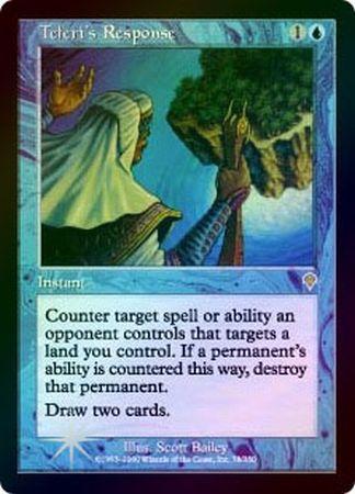Teferi s Response Foil Invasion Foil Singles Teferi s Response Foil Invasion Foil Singles