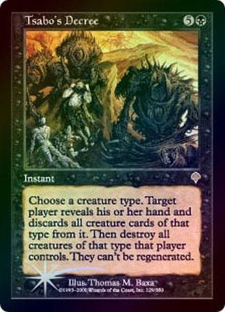 Tsabo s Decree Foil Tsabo s Decree Foil