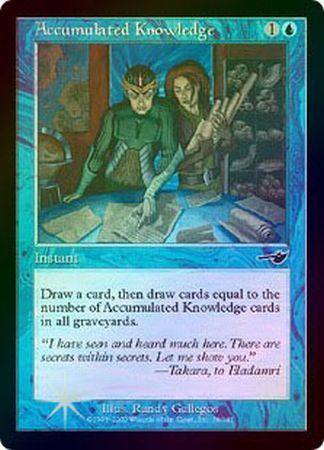 Accumulated Knowledge Foil Accumulated Knowledge Foil