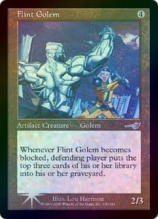 Flint Golem Foil Nemesis Foil Singles Flint Golem Foil Nemesis Foil Singles