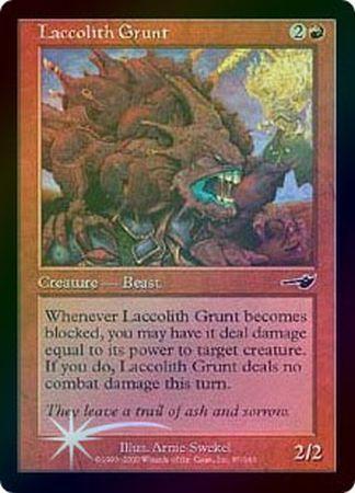 Laccolith Grunt Foil Laccolith Grunt Foil
