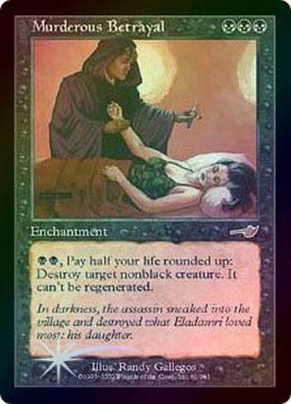 Murderous Betrayal Foil Nemesis Foil Singles Murderous Betrayal Foil Nemesis Foil Singles