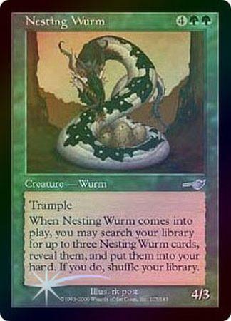 Nesting Wurm Foil Nemesis Foil Singles Nesting Wurm Foil Nemesis Foil Singles
