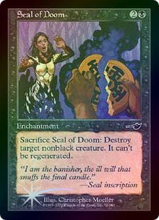 Seal of Doom Foil Nemesis Foil Singles Seal of Doom Foil Nemesis Foil Singles