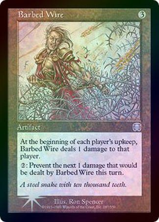 Barbed Wire Foil Mercadian Masques Foil Singles