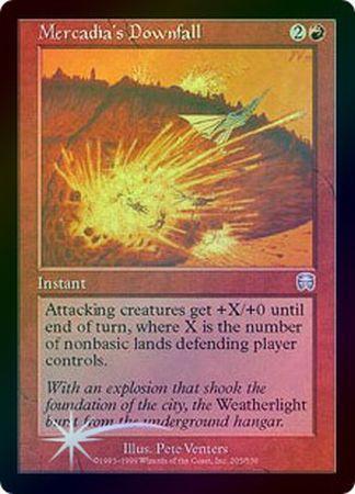 Mercadia s Downfall Foil Mercadia s Downfall Foil