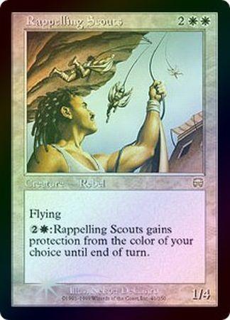 Rappelling Scouts Foil Mercadian Masques Foil Singles Rappelling Scouts Foil Mercadian Masques Foil Singles