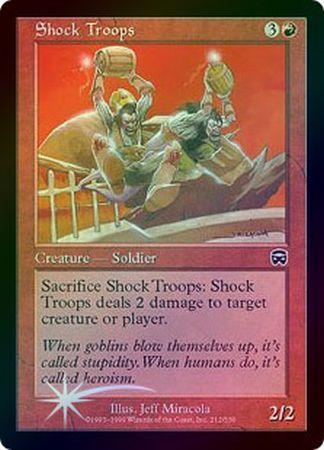 Shock Troops Foil Mercadian Masques Foil Singles Shock Troops Foil Mercadian Masques Foil Singles