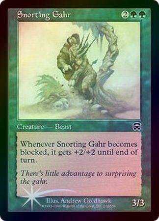 Snorting Gahr Foil Mercadian Masques Foil Singles Snorting Gahr Foil Mercadian Masques Foil Singles