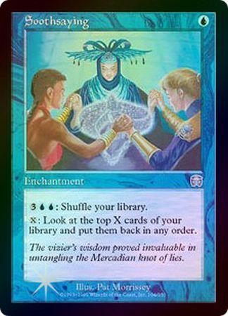 Soothsaying Foil Mercadian Masques Foil Singles Soothsaying Foil Mercadian Masques Foil Singles