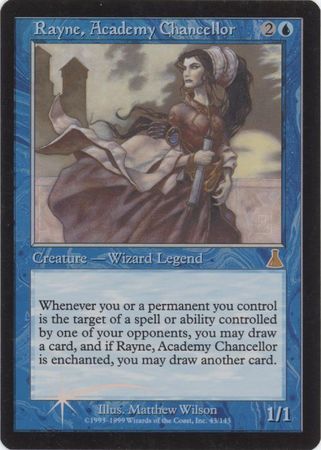 Rayne Academy Chancellor Foil Urza s Destiny Foil Singles Rayne Academy Chancellor Foil Urza s Destiny Foil Singles