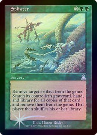 Splinter Foil Urza s Destiny Foil Singles Splinter Foil Urza s Destiny Foil Singles