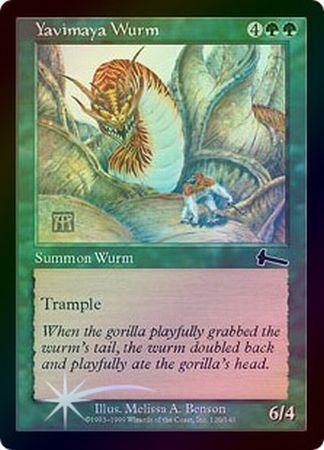 Yavimaya Wurm Foil Urza s Legacy Foil Singles Yavimaya Wurm Foil Urza s Legacy Foil Singles