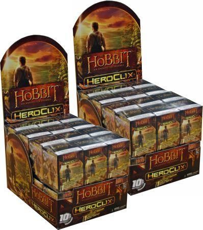 Hobbit An Unexpected Journey Case of 2 Display Boxes Heroclix Heroclix Sealed Product Hobbit An Unexpected Journey Case of 2 Display Boxes Heroclix Heroclix Sealed Product
