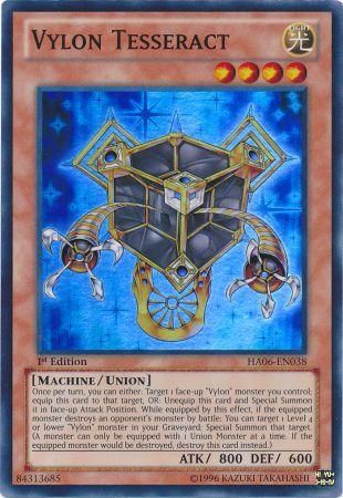 Vylon Tesseract HA06 EN038 Super Rare 1st Edition Vylon Tesseract HA06 EN038 Super Rare 1st Edition