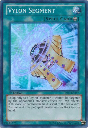 Vylon Segment HA06 EN057 Super Rare 1st Edition Vylon Segment HA06 EN057 Super Rare 1st Edition