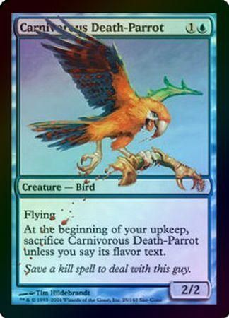 4x Carnivorous Death-Parrot MTG Unhinged NM Magic Regular 