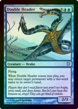Double Header Foil Double Header Foil