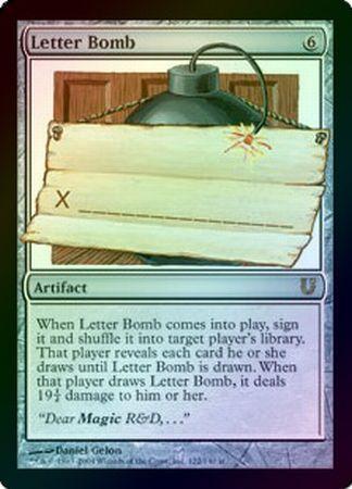 Letter Bomb Foil Letter Bomb Foil