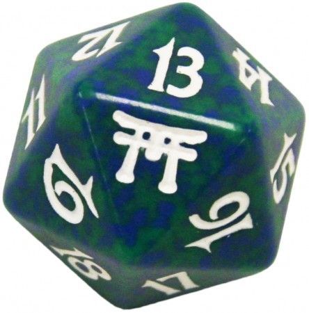 Champions of Kamigawa Green Spindown Life Counter MTG Champions of Kamigawa Green Spindown Life Counter MTG