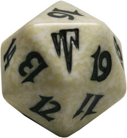 Coldsnap White Spindown Life Counter MTG Dice Life Counters Tokens Coldsnap White Spindown Life Counter MTG Dice Life Counters Tokens