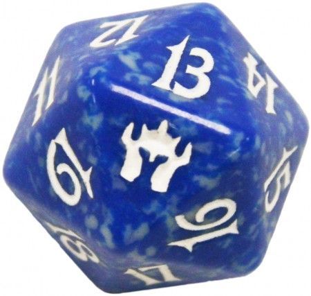 Fifth Dawn Blue Spindown Life Counter MTG Dice Life Counters Tokens Fifth Dawn Blue Spindown Life Counter MTG Dice Life Counters Tokens